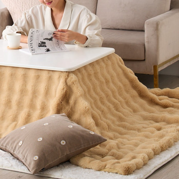 オンラインショップ限定】ポコモコファー こたつブランケット 2400