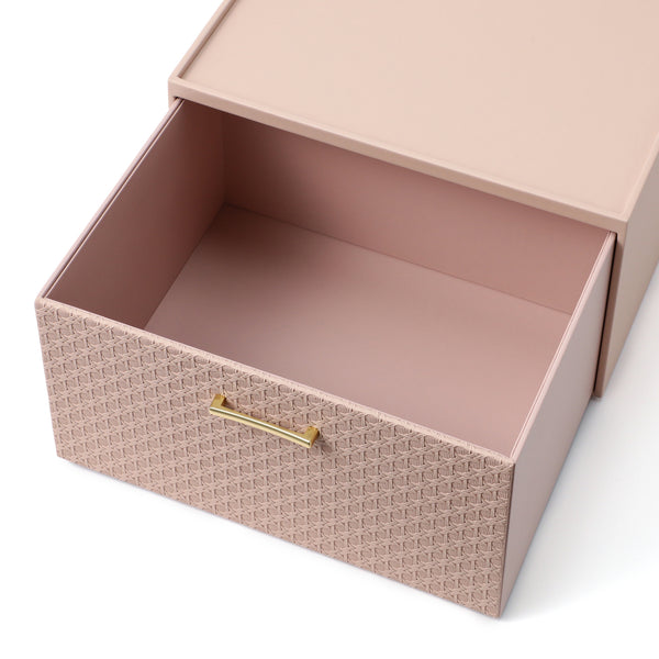 エンボス スタッキングドロワー M ピンク | Francfranc（フランフラン