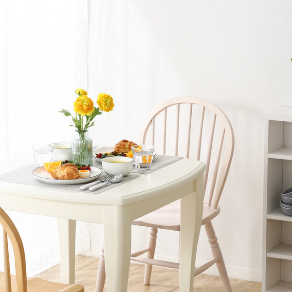 キャーロ ダイニングテーブル ホワイト（W750×H730） | Francfranc
