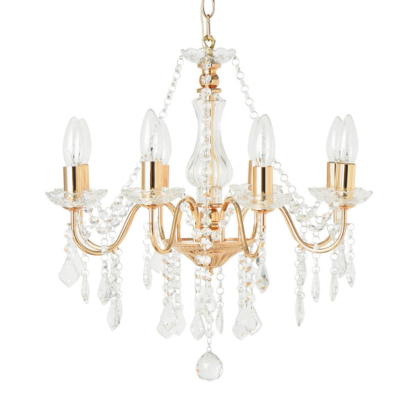 アントイン シャンデリア 8灯 ゴールド | Francfranc（フランフラン