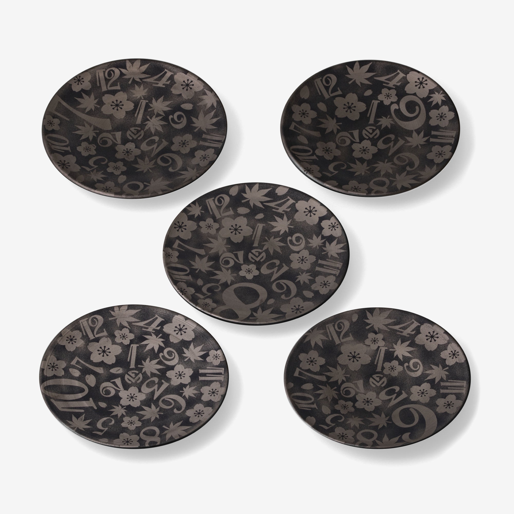 FRANCK MULLER e-Boutique 萬古焼 菓子皿 5枚組 FFF.BANKO.KASHI.5SET