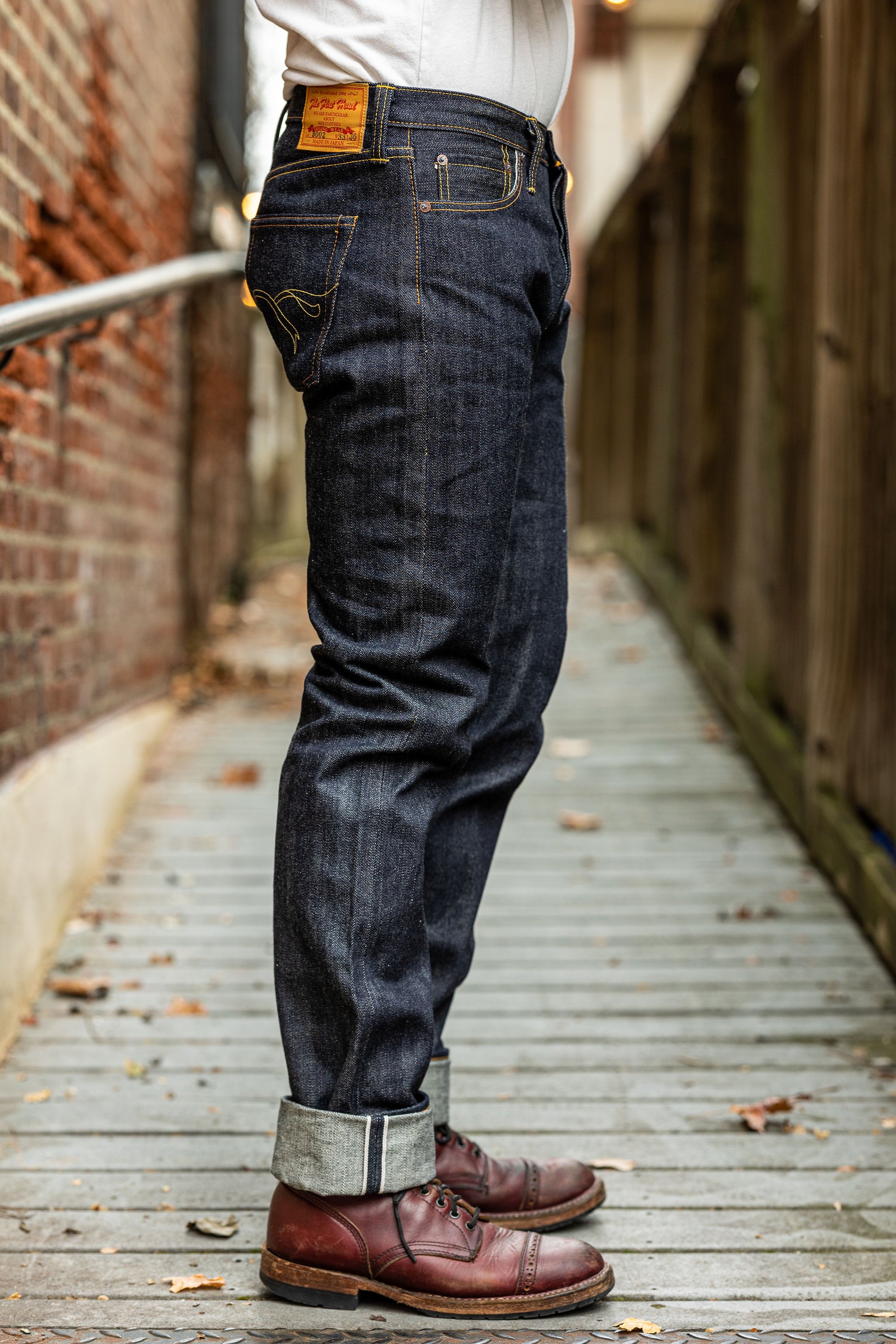 The Flat Head 3002 Slim Tapered - 14.5oz Selvedge Denim