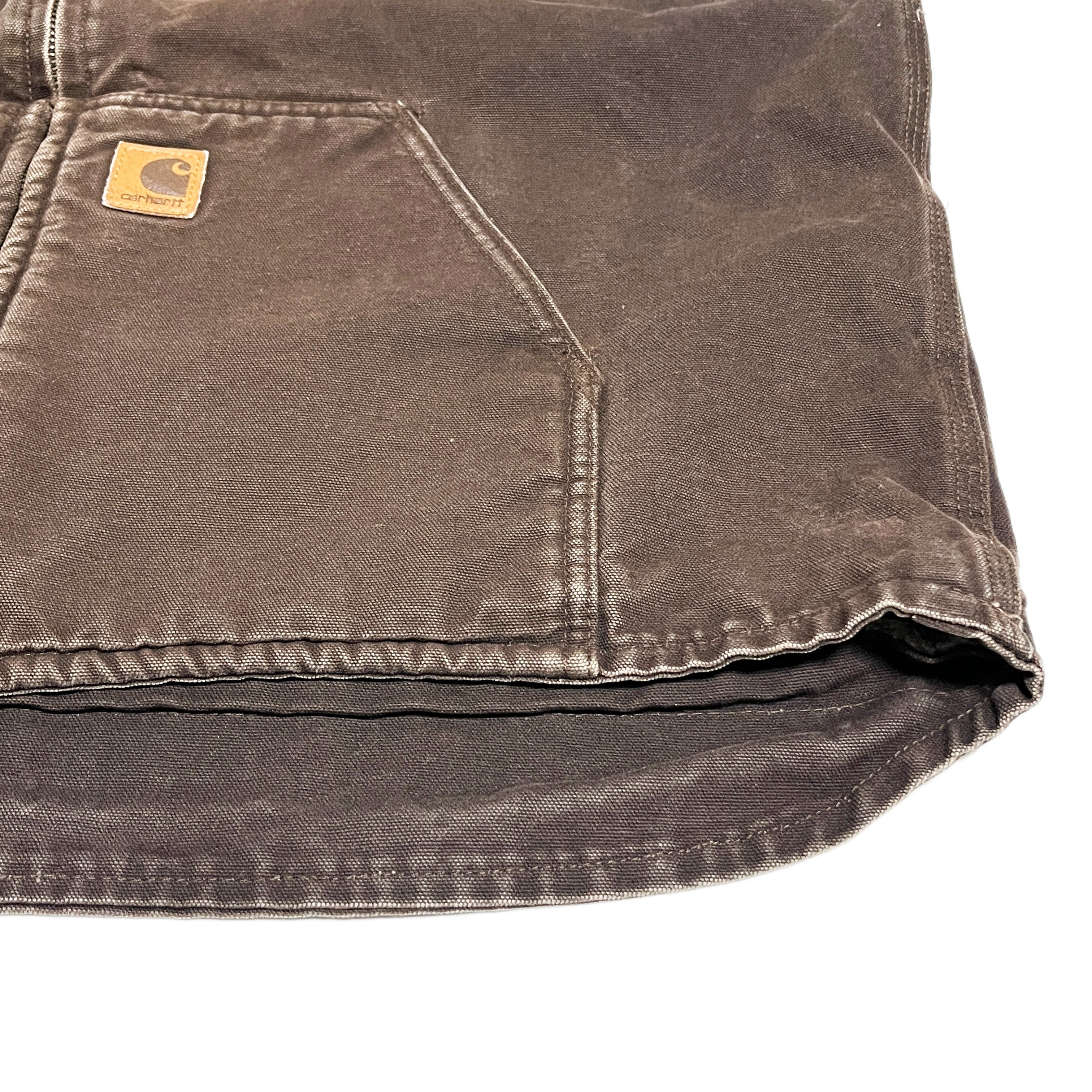 12 メキシコ製 Carhartt ダックベスト ボア ブラウン Size (XL) – frgeek