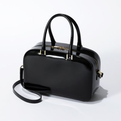 CHRISTIAN VILLA(クリスチャンヴィラ)のエナメルボストンバッグ通販