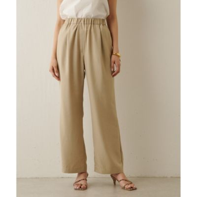 Whim Gazette(ウィム ガゼット)の【THE PAUSE】タックイージーパンツ