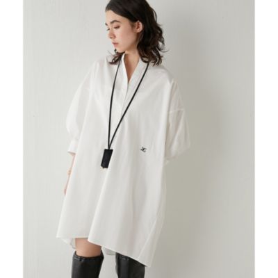 Whim Gazette(ウィム ガゼット)の刺繍チュニックシャツ通販 | 集英社