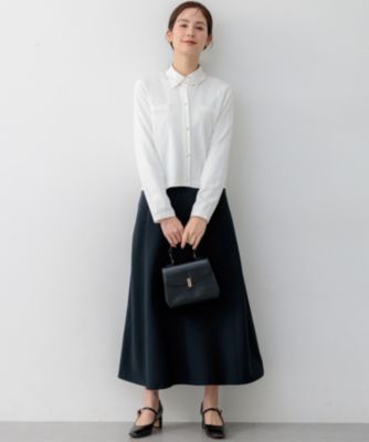 組曲 L(クミキョク エル)のシュットクロスフレア スカート通販