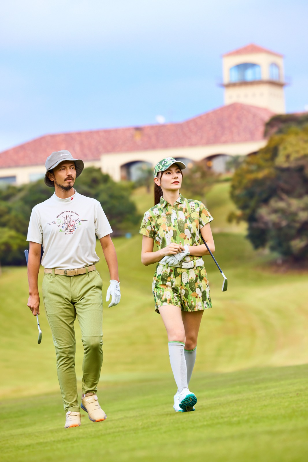 YONEX 2025 SS ゴルフウェア The view from one yard beyond－1ヤード