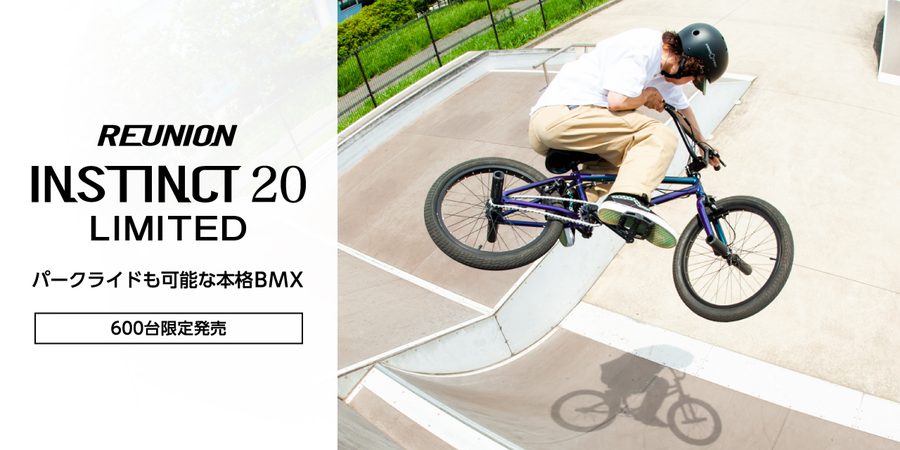 コスパ抜群の本格BMX「レユニオンインスティンクト20リミテッド」を