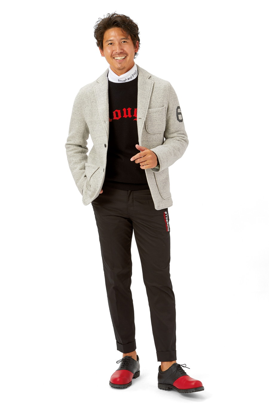 rough&swell ブルゾン アウター XL 秋冬 オシャレ ゴルフウェア