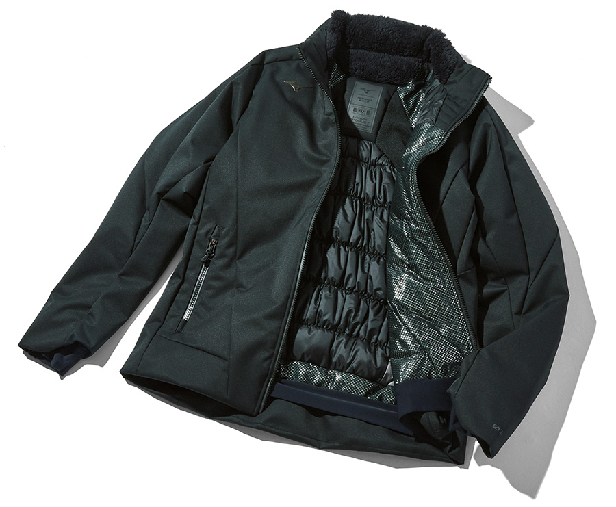 ミズノ」の防寒ウェア『ブレスサーモ モンスタームーブダウン』登場 | EVEN