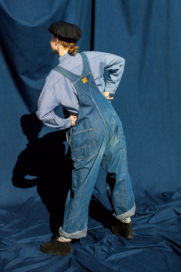 50s CAN'T BUST'EM デニムオーバーオール ヴィンテージ