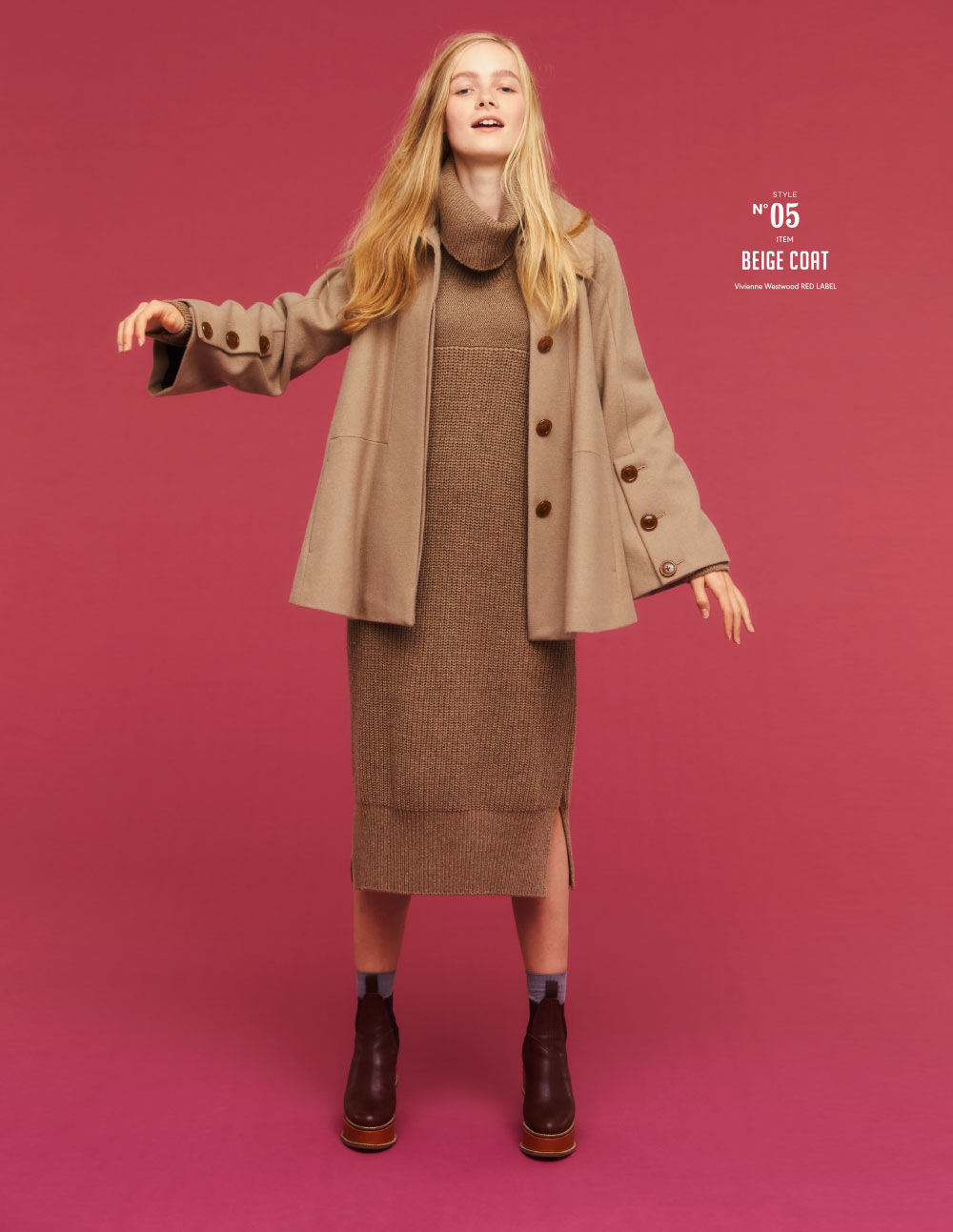 ヴィヴィアン・ウエストウッド レッドレーベル》 無邪気なレディの 秋