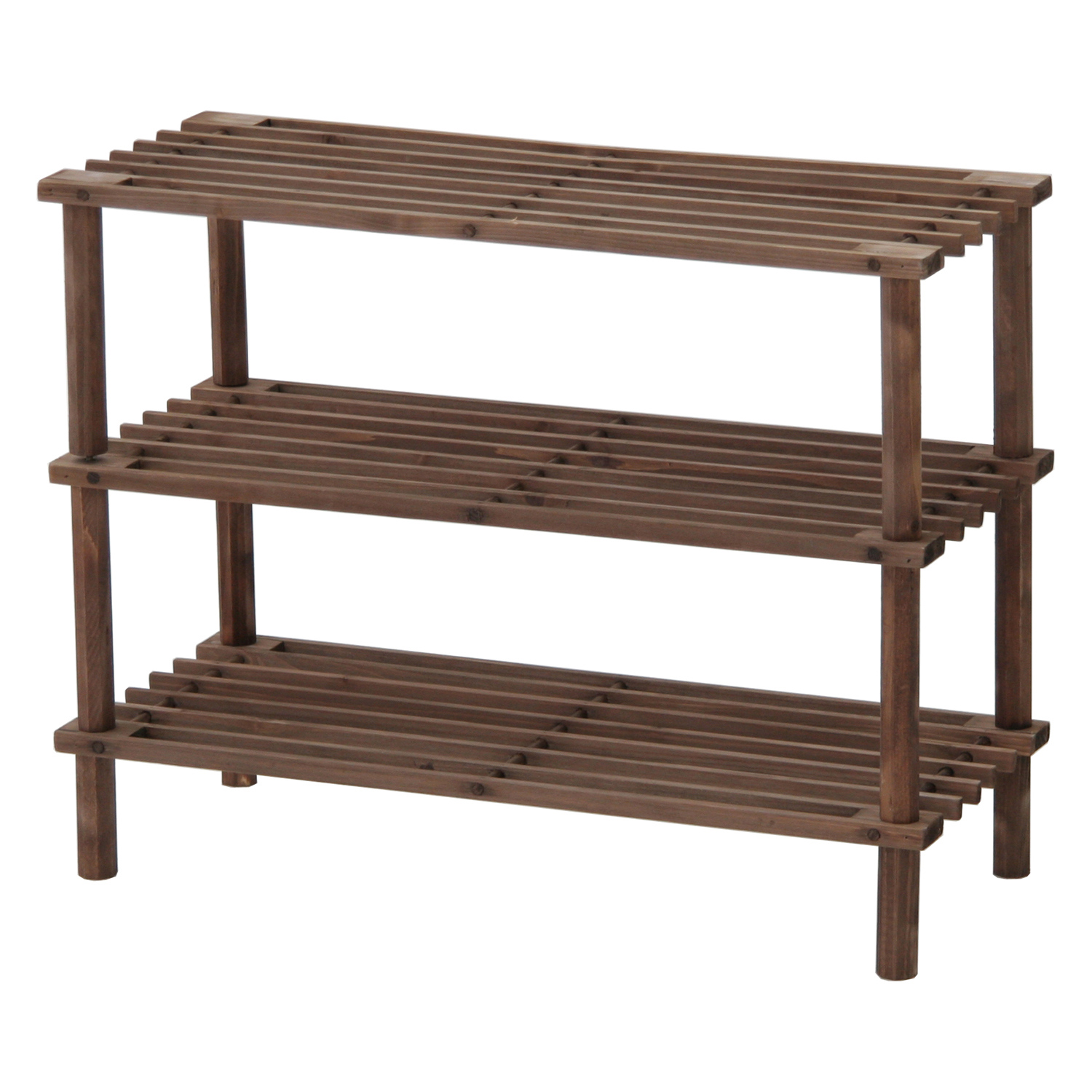 C/D:79102] [セット数:10pcs] マルチフリー＆シューズラック 3段