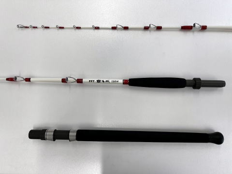 スルメイカ用1.5m 無垢1本竿 未使用 スルメイカ用1.5m 無垢1本竿 未