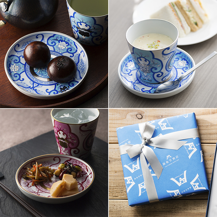 ARITA PORCELAIN LAB】古伊万里草花紋 銘々皿 | 藤巻百貨店