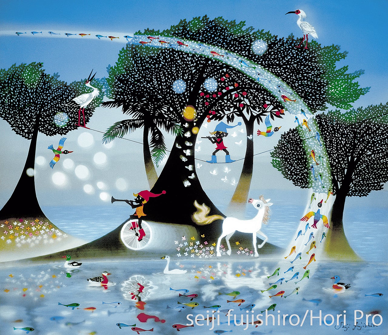 新潟市新津美術館「藤城清治 光のメルヘン展」サイン会のお知らせ