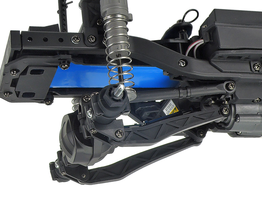 タミヤ 1/10RC メルセデス・ベンツ ウニモグ 406塗装済みブルーグレイ