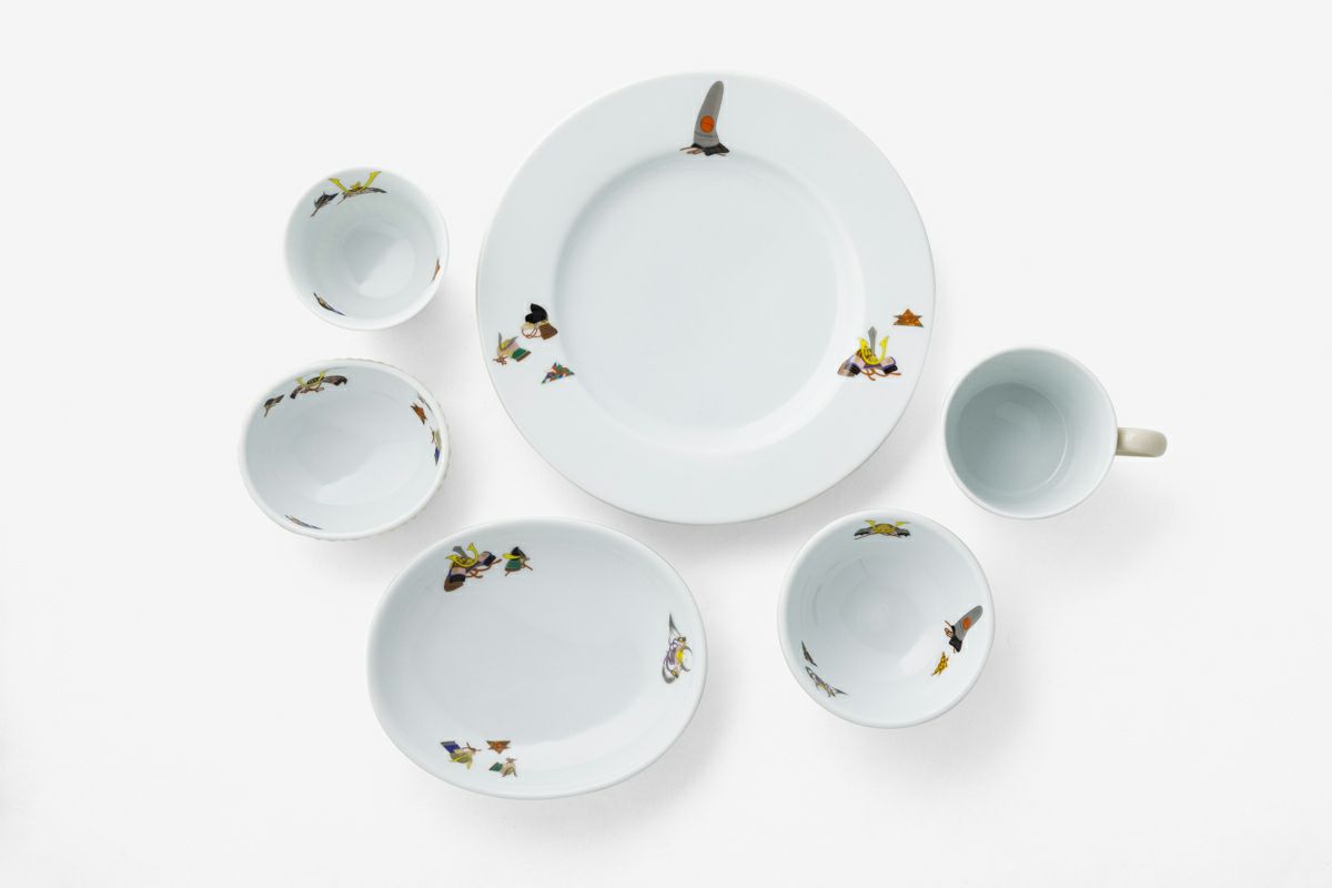 かぶと絵 お子様揃 | 有田焼 深川製磁｜公式オンラインストア