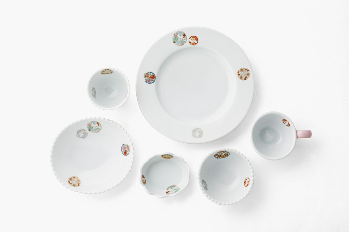 ひめ丸紋 お子様揃 | 有田焼 深川製磁｜公式オンラインストア