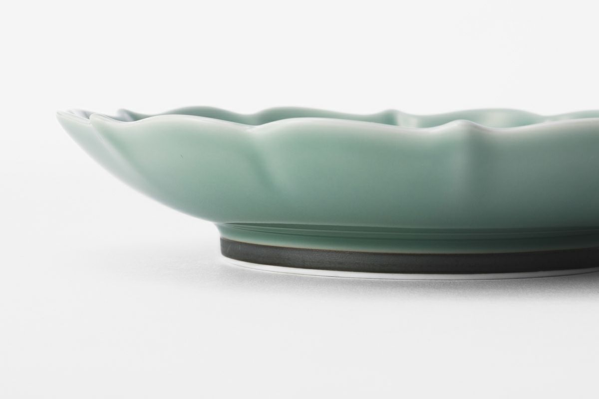 笹青磁 5号皿揃 | 有田焼 深川製磁｜公式オンラインストア