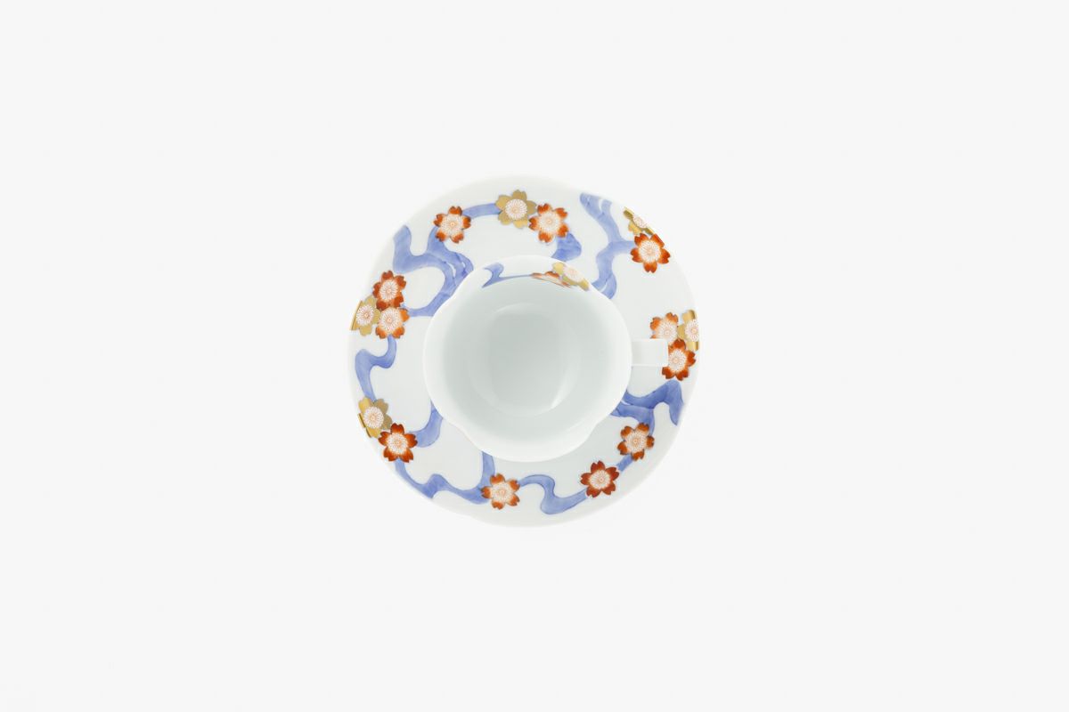 川に桜 碗皿 | 有田焼 深川製磁｜公式オンラインストア