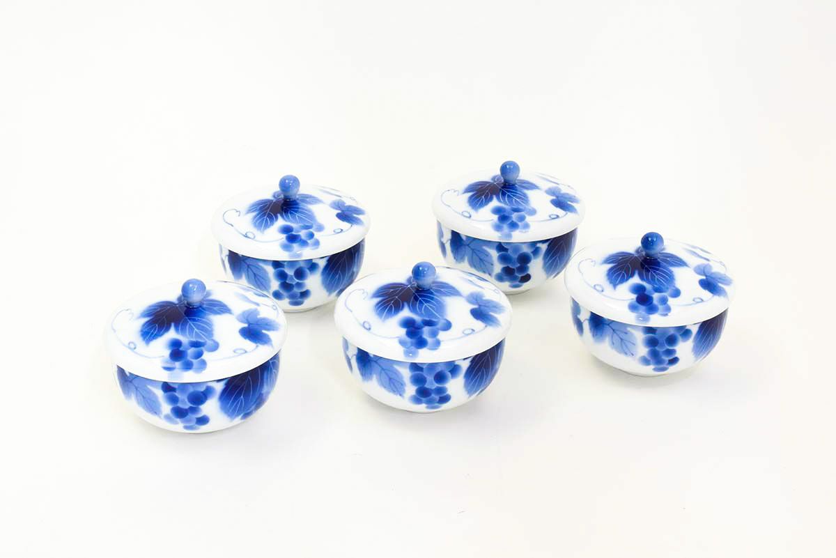 ブルーワイナリー 汲出碗揃 | 有田焼 深川製磁｜公式オンラインストア