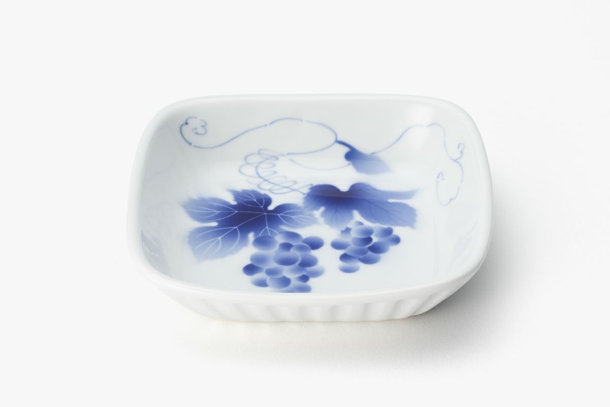 ブルーワイナリー 角鉢 | 有田焼 深川製磁｜公式オンラインストア