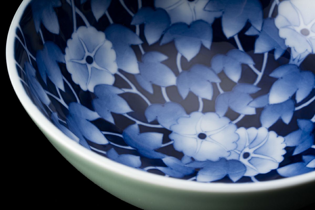 白朝顔外濃 碗 | 有田焼 深川製磁｜公式オンラインストア