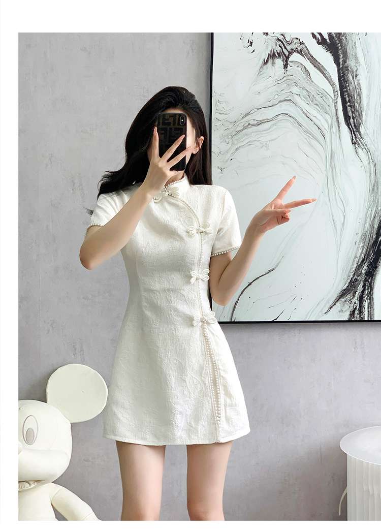 チャイナミニドレス チャイナ風ミニワンピース ワンピース|チャイナ服