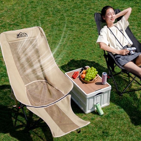 アウトドアチェア 爽快メッシュリクライニングチェア リクライニング