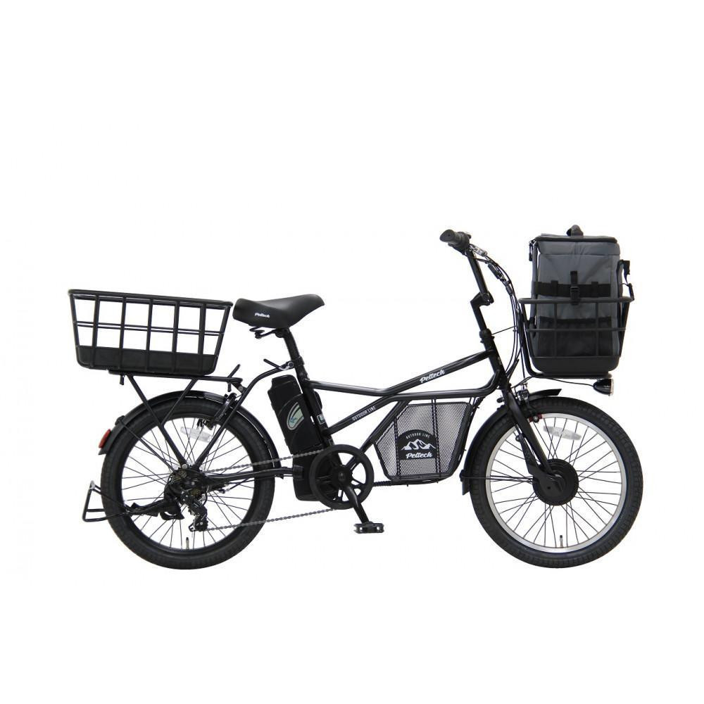 ふるさと納税】 完成品 ペット乗せ 電動自転車 ミニベロ eカーゴバイク