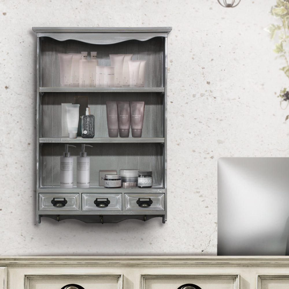 ウォールラック 商品棚 シェルフ ディスプレイ棚 飾り棚 アンティーク