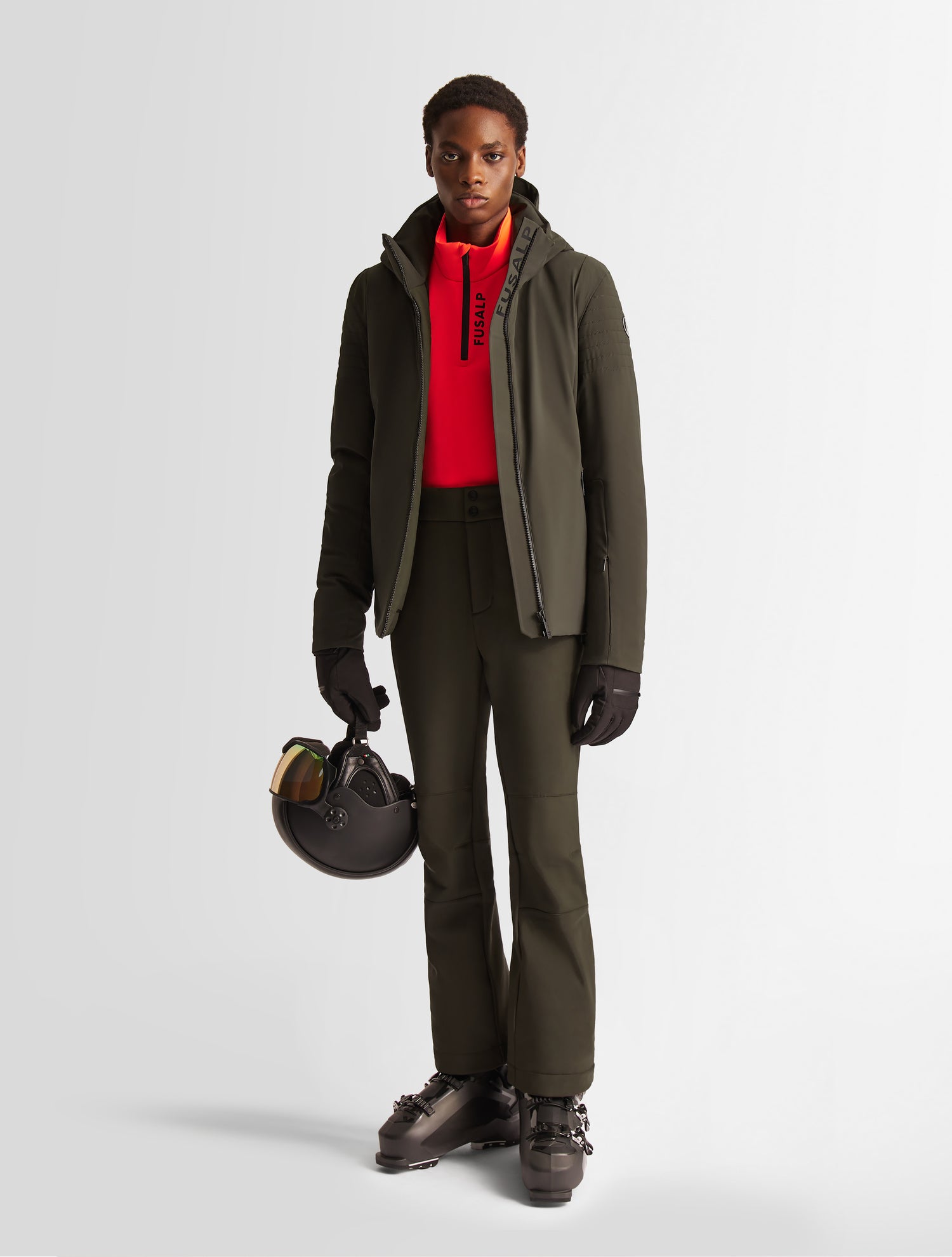 Power sporty chic high-performance ski jacket | Fusalp