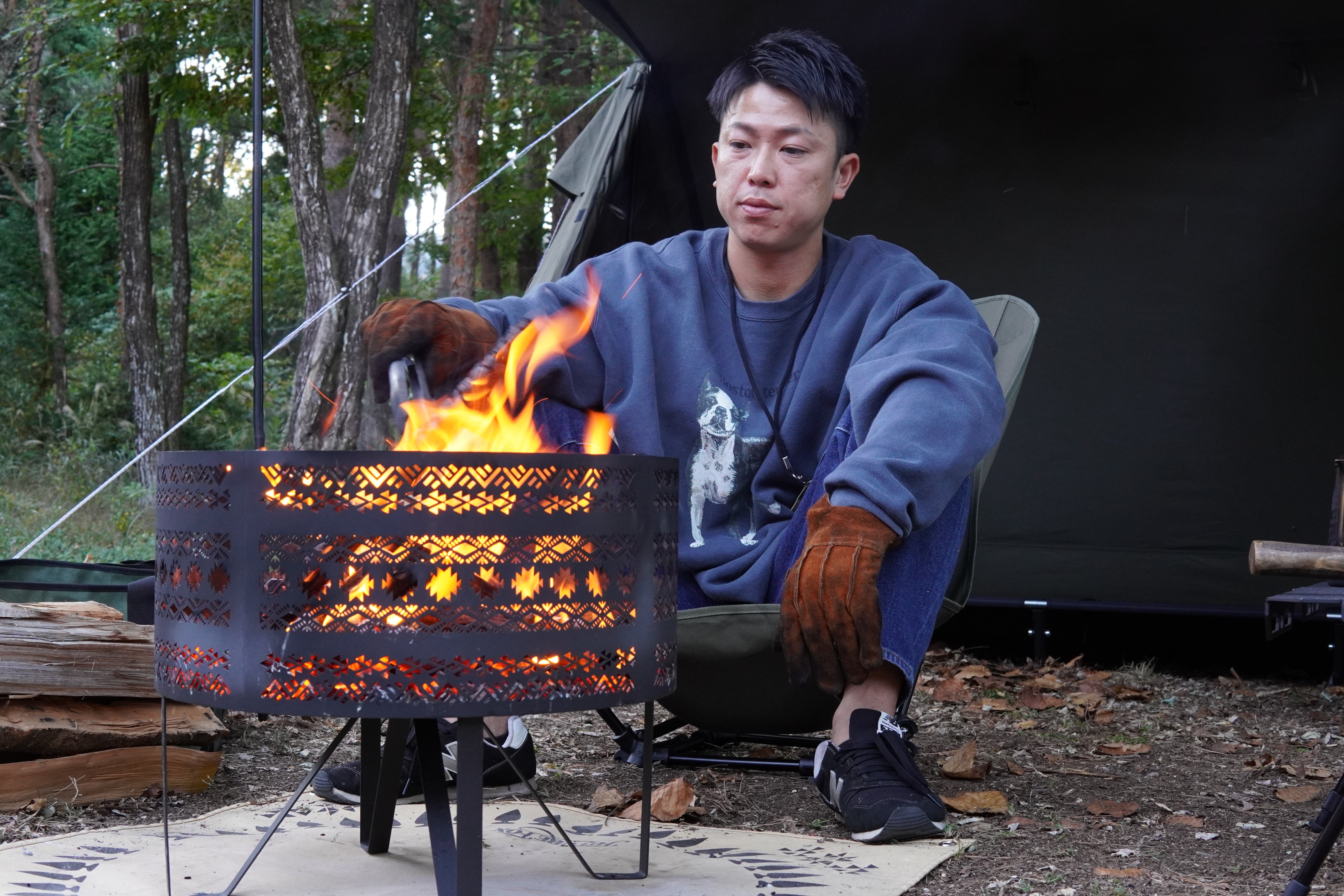 ナバホ柄 焚き火台｜FUTURE FOX – FUTURE FOX-OUTDOOR