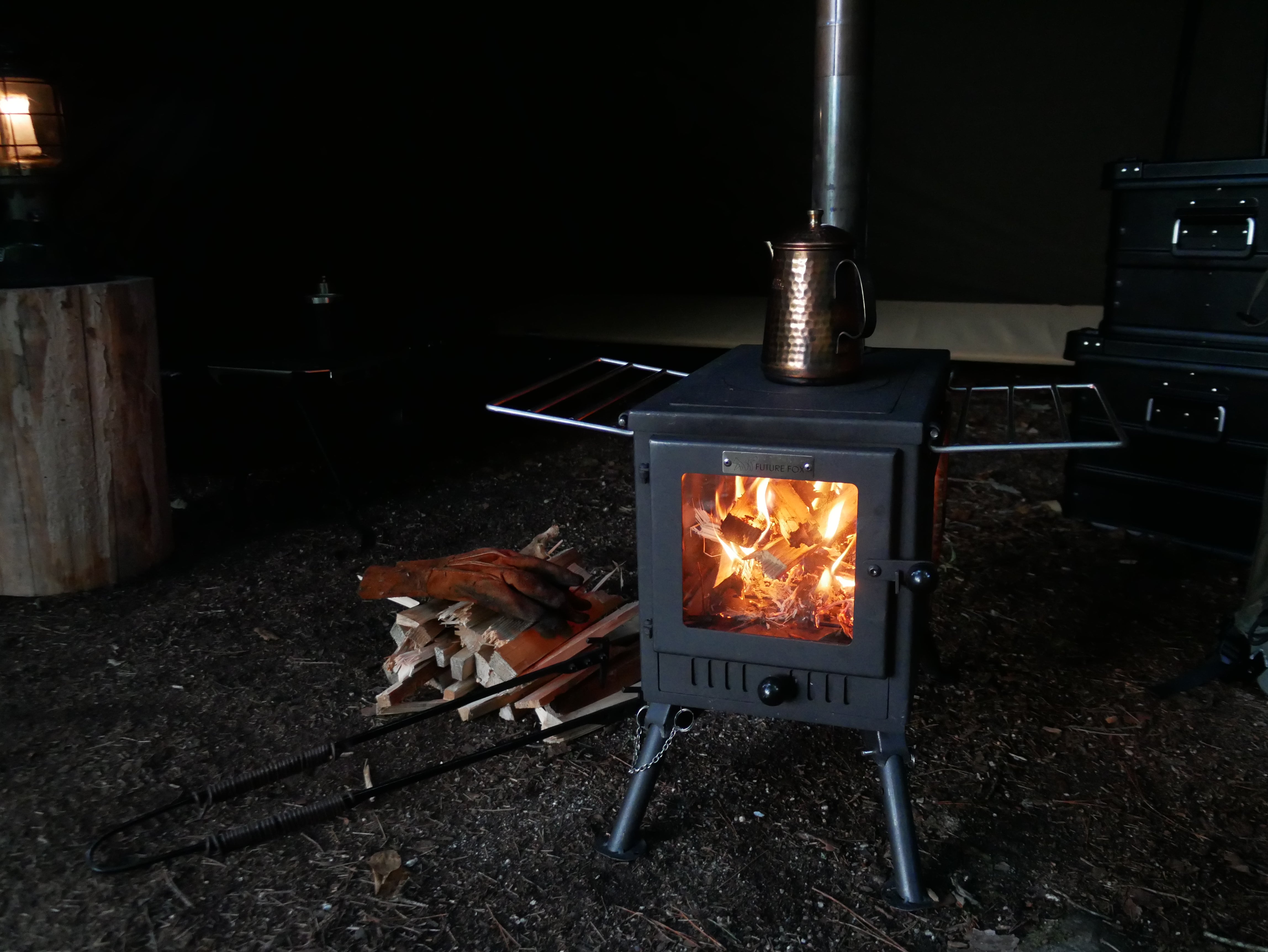 薪ストーブ 3面ガラス (プロテクター別売)｜FUTURE FOX – FUTURE FOX