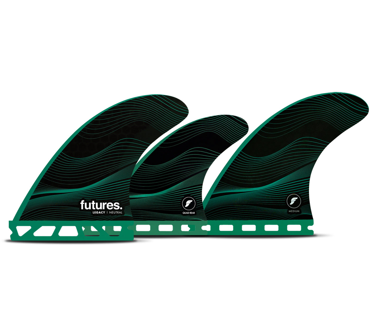 F6 Legacy 5-Fin - Neutral Surf Fins - Futures Fins US