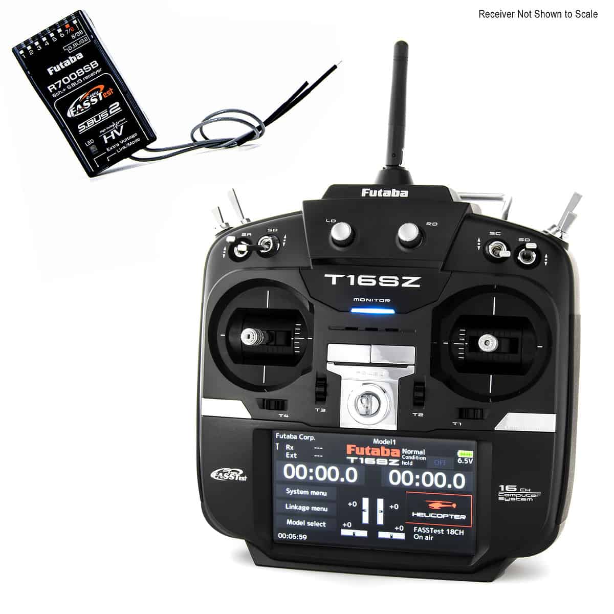 16SZ (Air w/R7008SB) + R7008SB – FutabaUSA