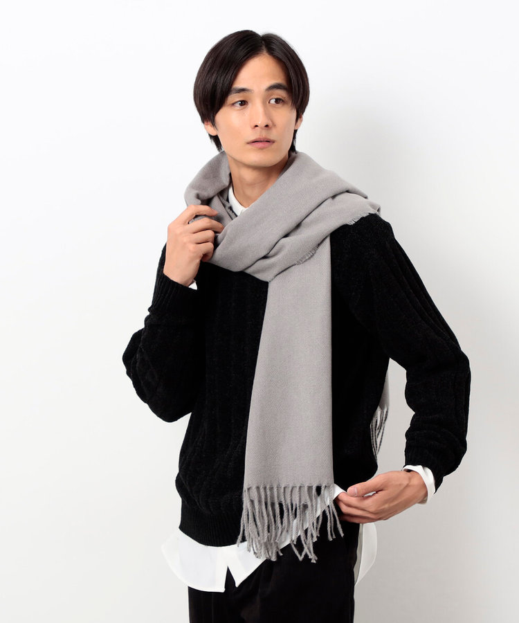 ツイル ソリッド ストール（47-82RM03-205）｜コムサイズム（COMME CA