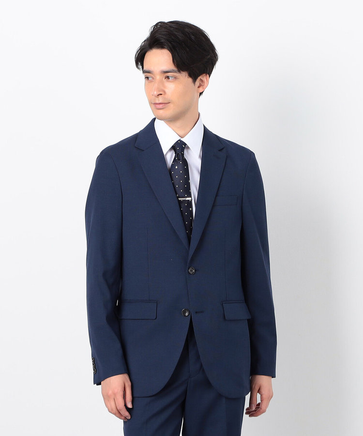 セットアップ対応】マイクロドビー ストレッチジャケット（47-02GK05