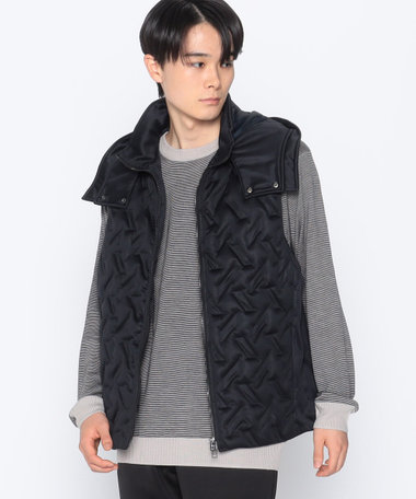 接結 ダウン ベスト（47-21DE05-203）｜コムサイズム（COMME CA ISM