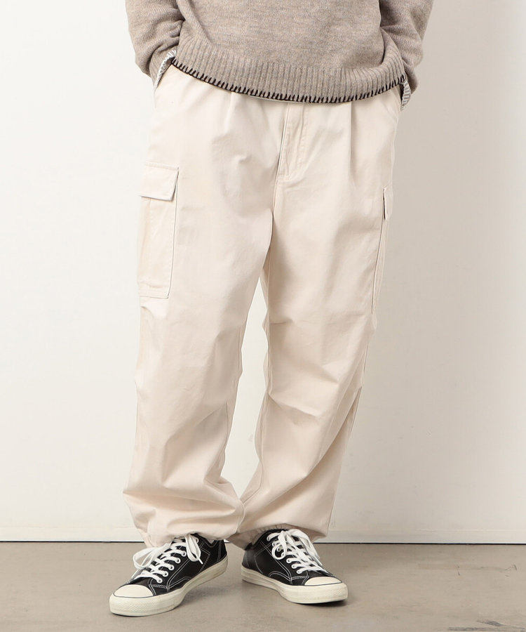 ワイドカーゴパンツ（55-02PI30-204）｜パープル&イエロー