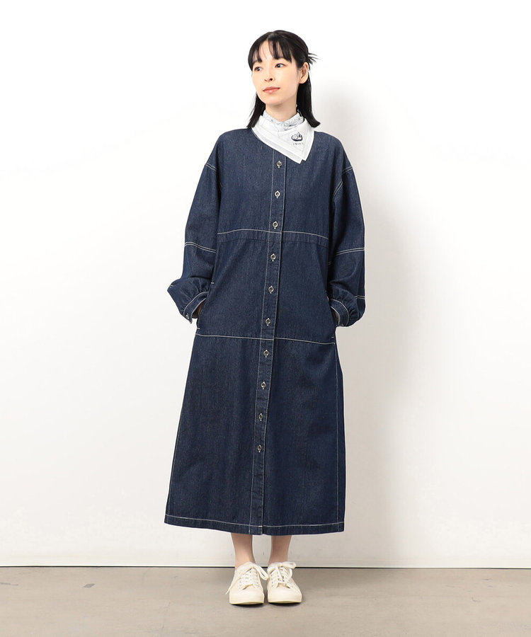 apc/ダークデニム シャツワンピース ポケット付き 884437_17543870_k3.jpg