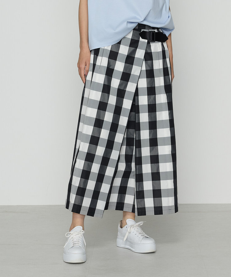 セットアップ対応】ギンガムチェック スカート（77-09FK06-205