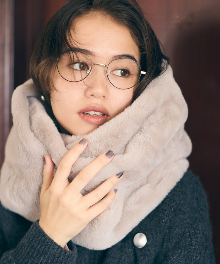 フェイクファースヌード（95-70MM10-205）｜モノコムサ（MONO COMME CA