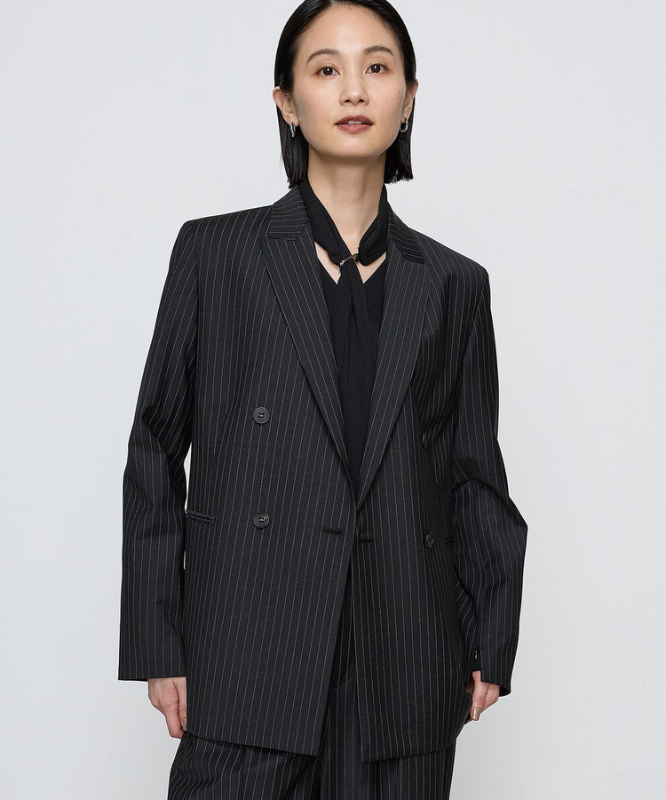 ブライトリーセットアップ／セットアップ対応】マニッシュストライプ