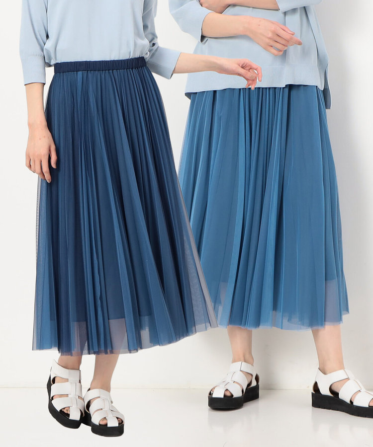 リバーシブル】ソフトチュール スカート（15-38FC17-203）｜コムサ
