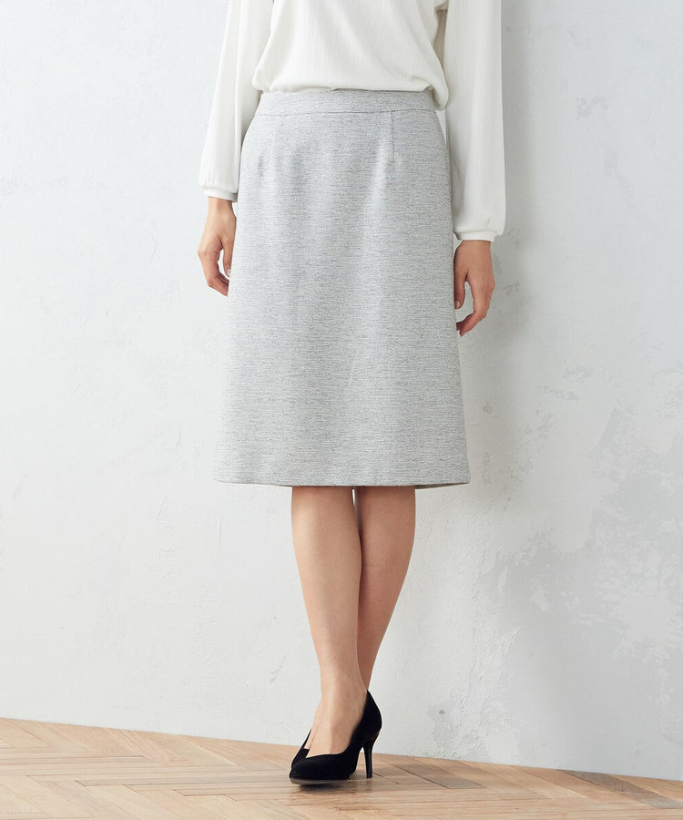 セットアップ対応】 ツイード タイトスカート（12-07FY07-202