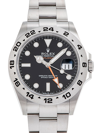 ロレックス エクスプローラーⅡ 226570 ブラック 新品 | かめ吉