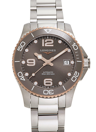 ロンジン ハイドロ コンクエスト L3.780.3.78.6 グレー 新品 | かめ吉